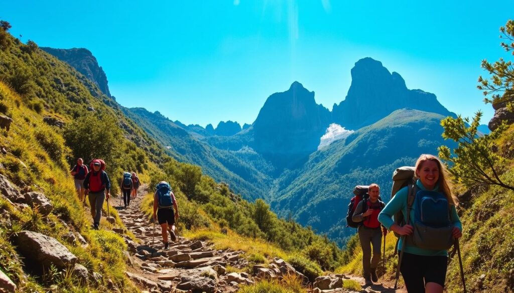 desafios físicos Caminho de Santiago